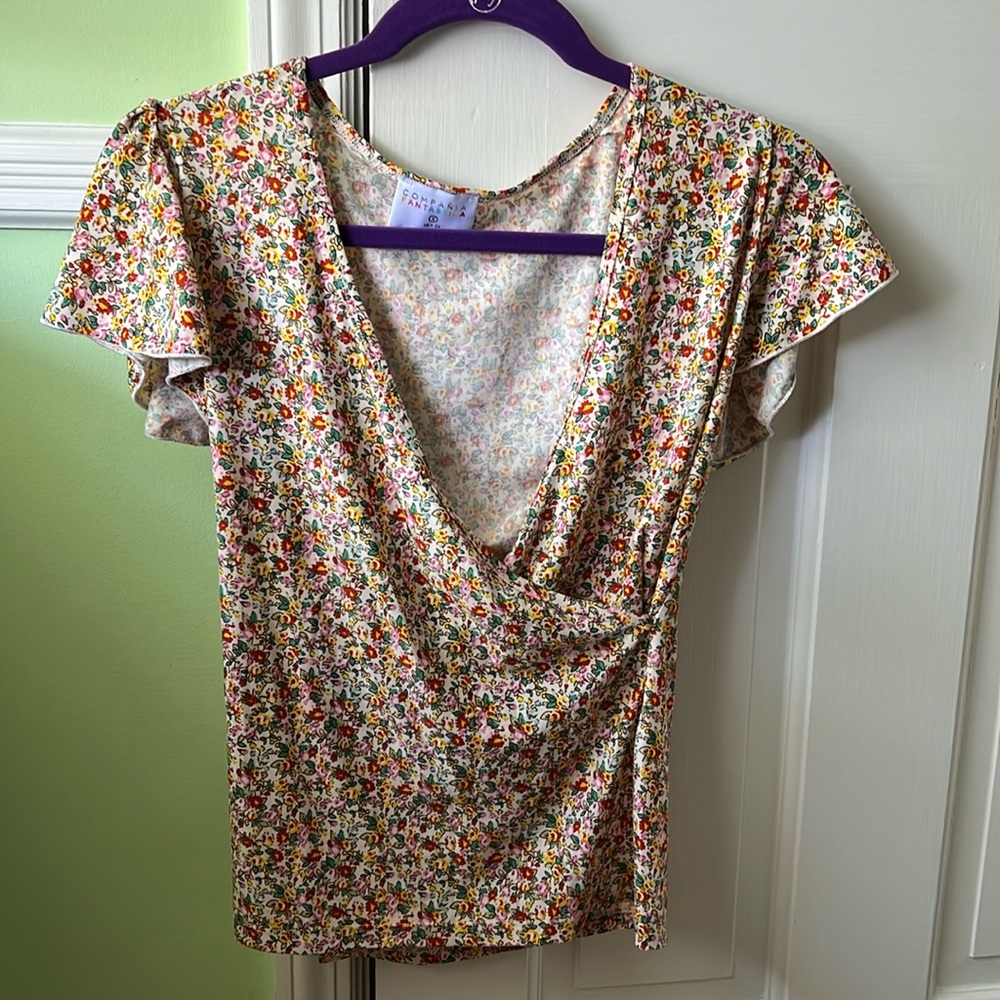 ❗️LAST CALL Modcloth women’s small floral top